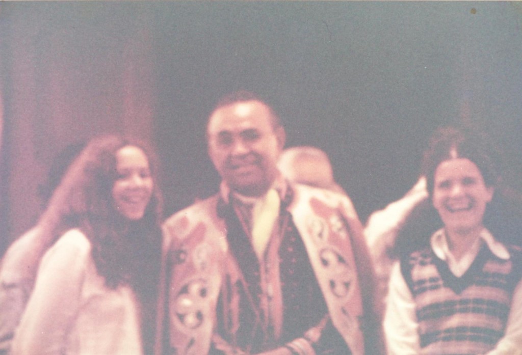 Sofia, Luiz Gonzaga e Daniela Moreau